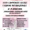 XXXIX CAMPIONATO SOCIALE E RADUNO INTERNAZIONALE