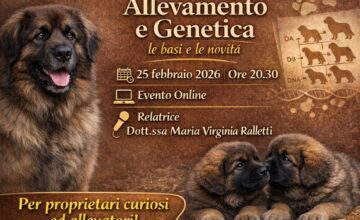 EVENTO ONLINE: GENETICA E ALLEVAMENTO