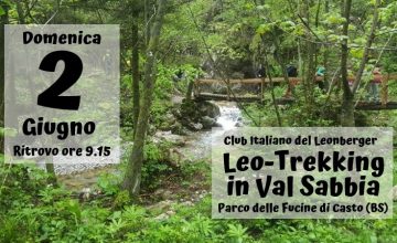 Leo-trekking in Val Sabbia